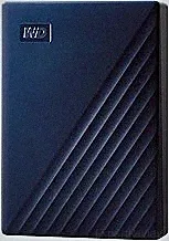 WD 6TB My Passport for Mac, Navy, Portable External Hard Drive with Backup Software and Password Protection, USB 3.1/USB 3.0 Compatible - WDBK6C0060BBL-WESN