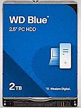 Western Digital 2TB WD Blue Mobile Hard Drive HDD - 5400 RPM, SATA 6 Gb/s, 128 MB Cache, 2.5" - WD20SPZX