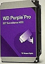 Western Digital 8TB WD Purple Pro Surveillance Internal Hard Drive HDD - SATA 6 Gb/s, 256 MB Cache, 3.5" - WD8002PURP
