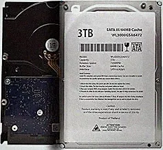 WL 3TB 7200RPM 64MB Cache SATA III 6.0Gb/s 3.5" Internal Desktop Hard Drive (For RAID, NAS, DVR, Desktop PC) w/1 Year Warranty