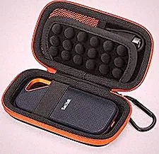 Yinke Hard Case for SanDisk Extreme Pro/SanDisk Extreme Portable External SSD 500GB 1TB 2TB, Travel Case Protective Cover Storage Bag