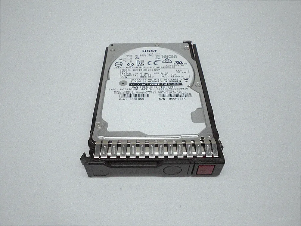 1.2TB 10K SAS 2.5" 12G Server Hard Drive Fits HP DL360 DL380 Gen8 G8 Gen9 G9 G10