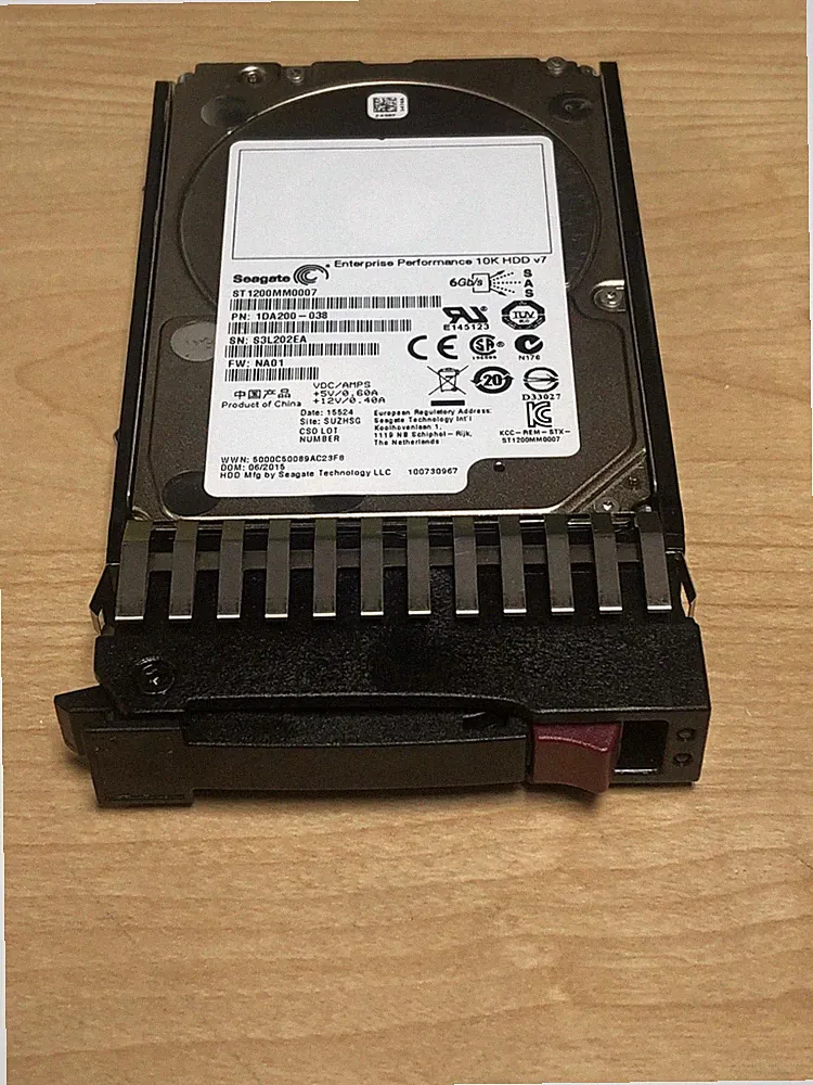 1.2TB 10K SAS 2.5" 6G Server Hard Drive for Fits HP DL360 DL380 DL385 G5 G6 G7