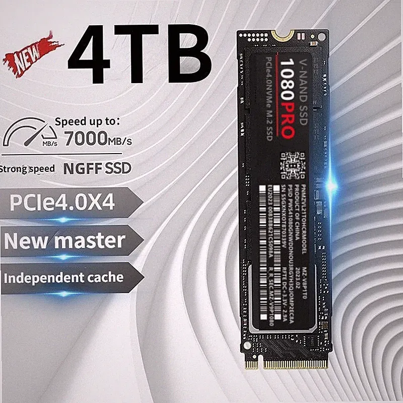 1080P RO 4TB NVME M2 2280 PCIe 4.0 solid-state drive high-speed storage device