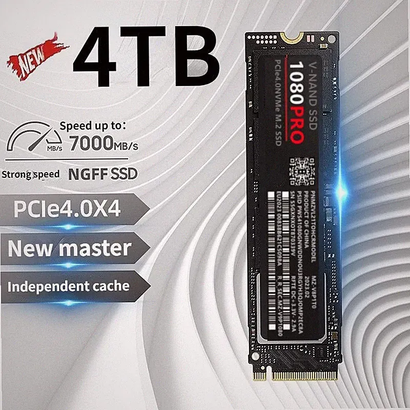 1080P RO 4TB NVME M2 2280 PCIe 4.0 solid-state drive high-speed storage device H