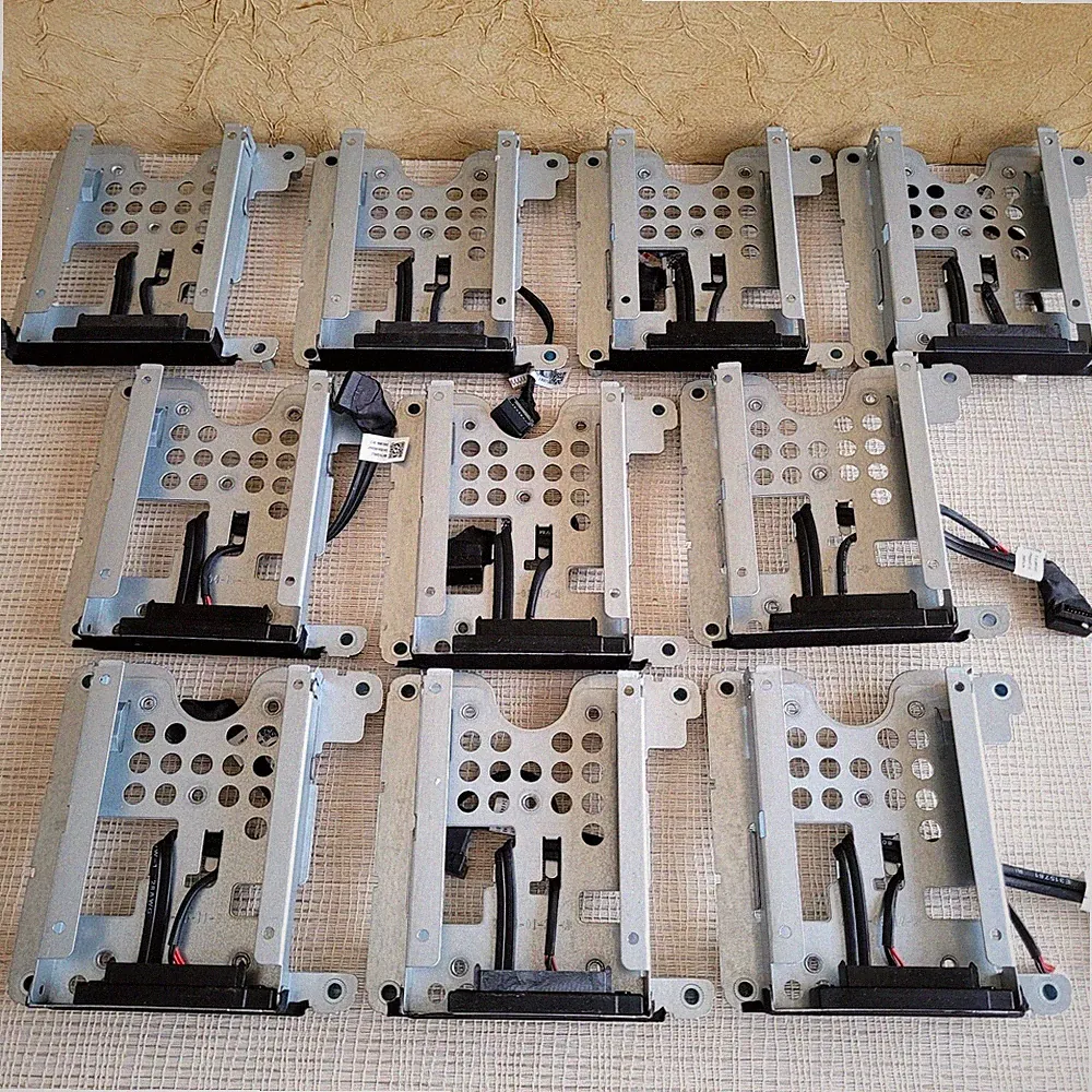 10pcs INTEL NUC7BNH 2.5" Hard Drive HDD Bay Tray w/ SATA and Power Cable Lot