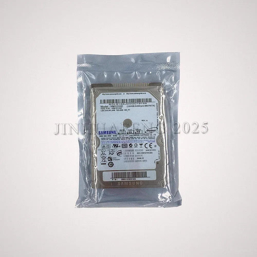 120 GB IDE/PATA Samsung Spinpoint M5 5400 RPM,2.5" HM121HC Internal Hard Drive