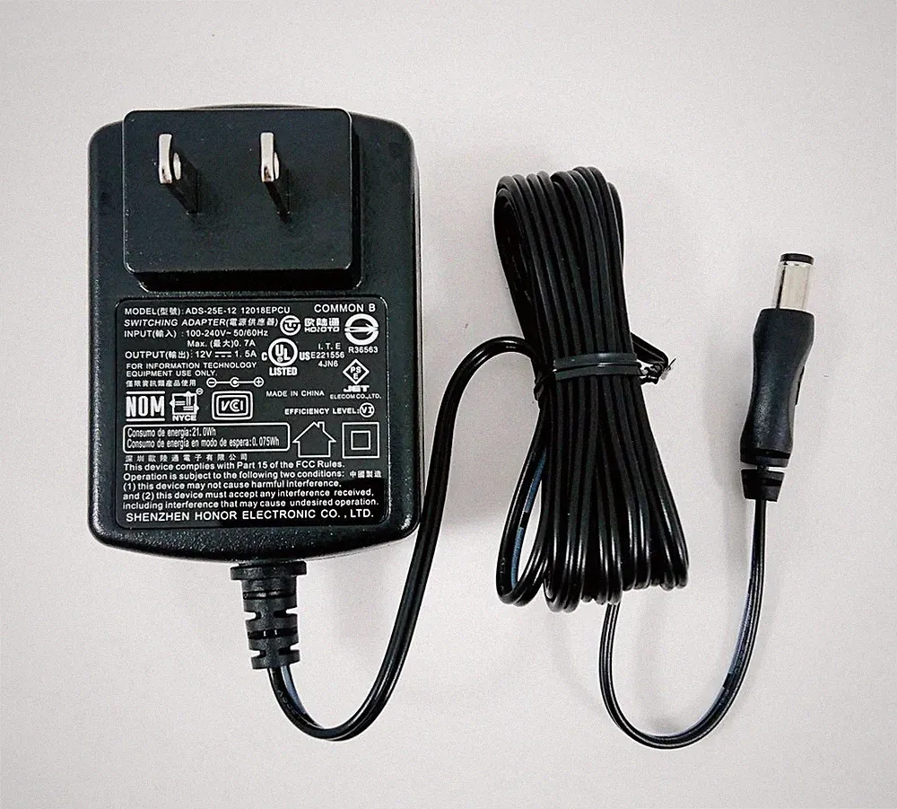 12018EPCU 12V 1.5A AC Power Adapter for Seagate/WD / HGST External Hard Drive