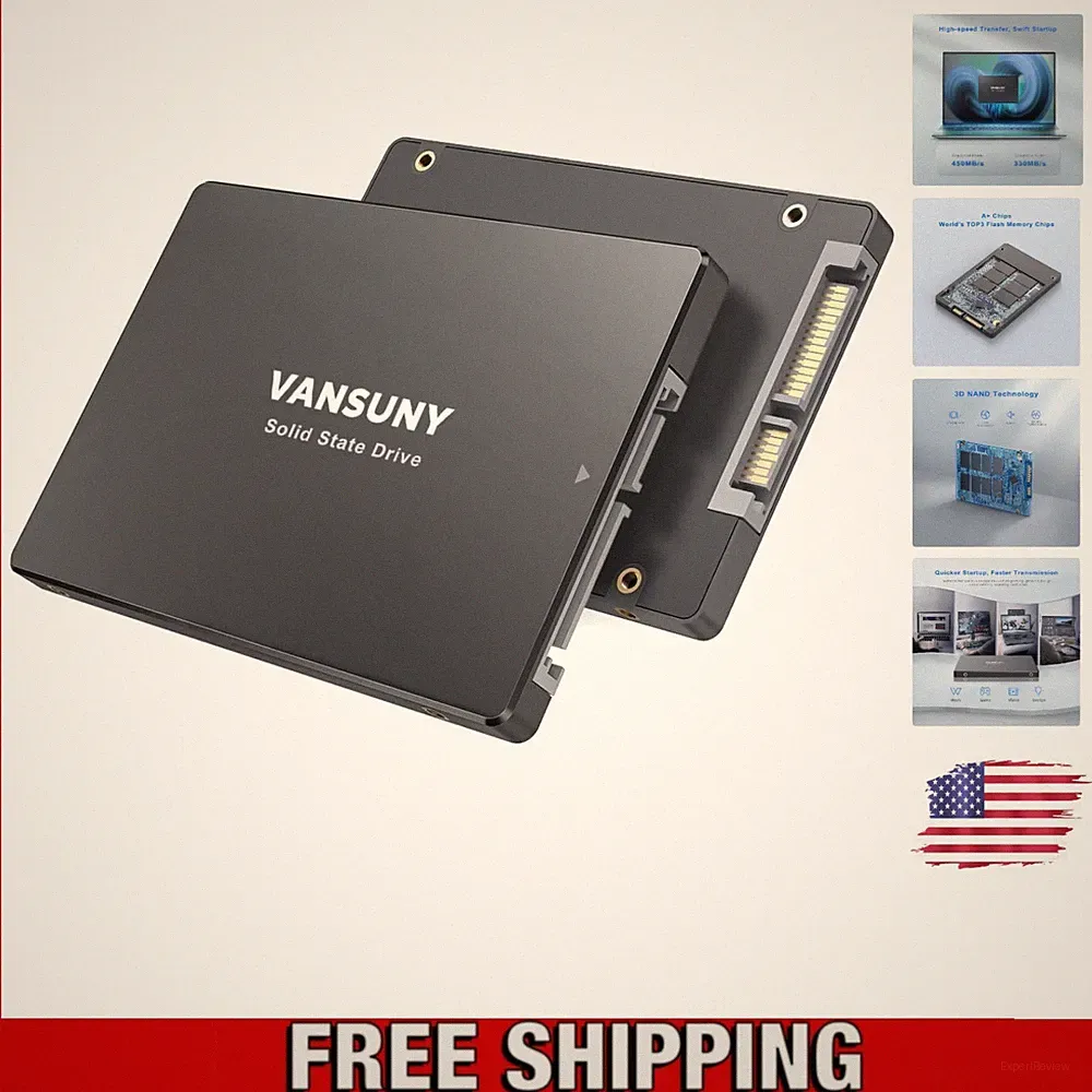 128GB Internal Solid State Drive - 450MB/s for Enhanced Performance