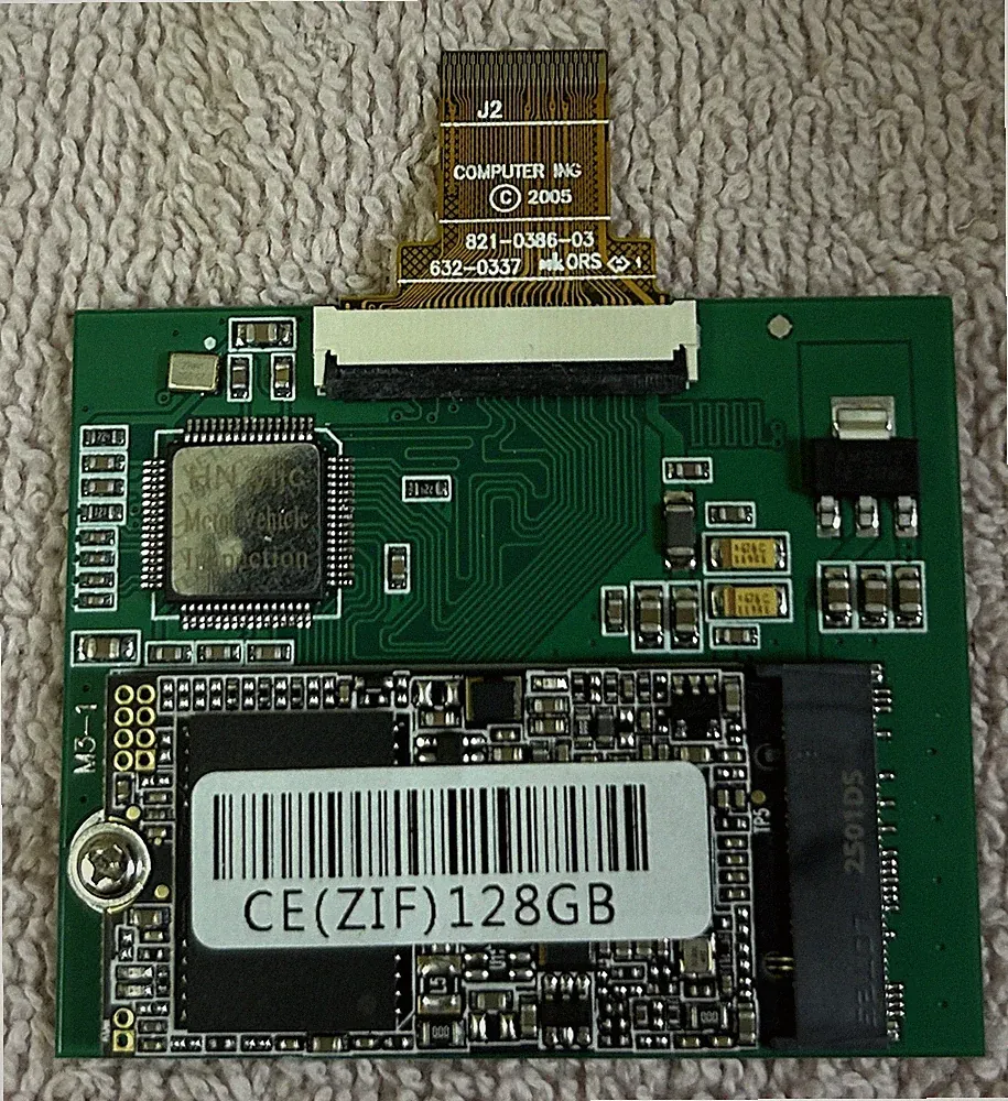 128GB SSD for iPod Classic 6th 7th iPod Video 5Gen 5.5th For HS081HA, MK8010GAH
