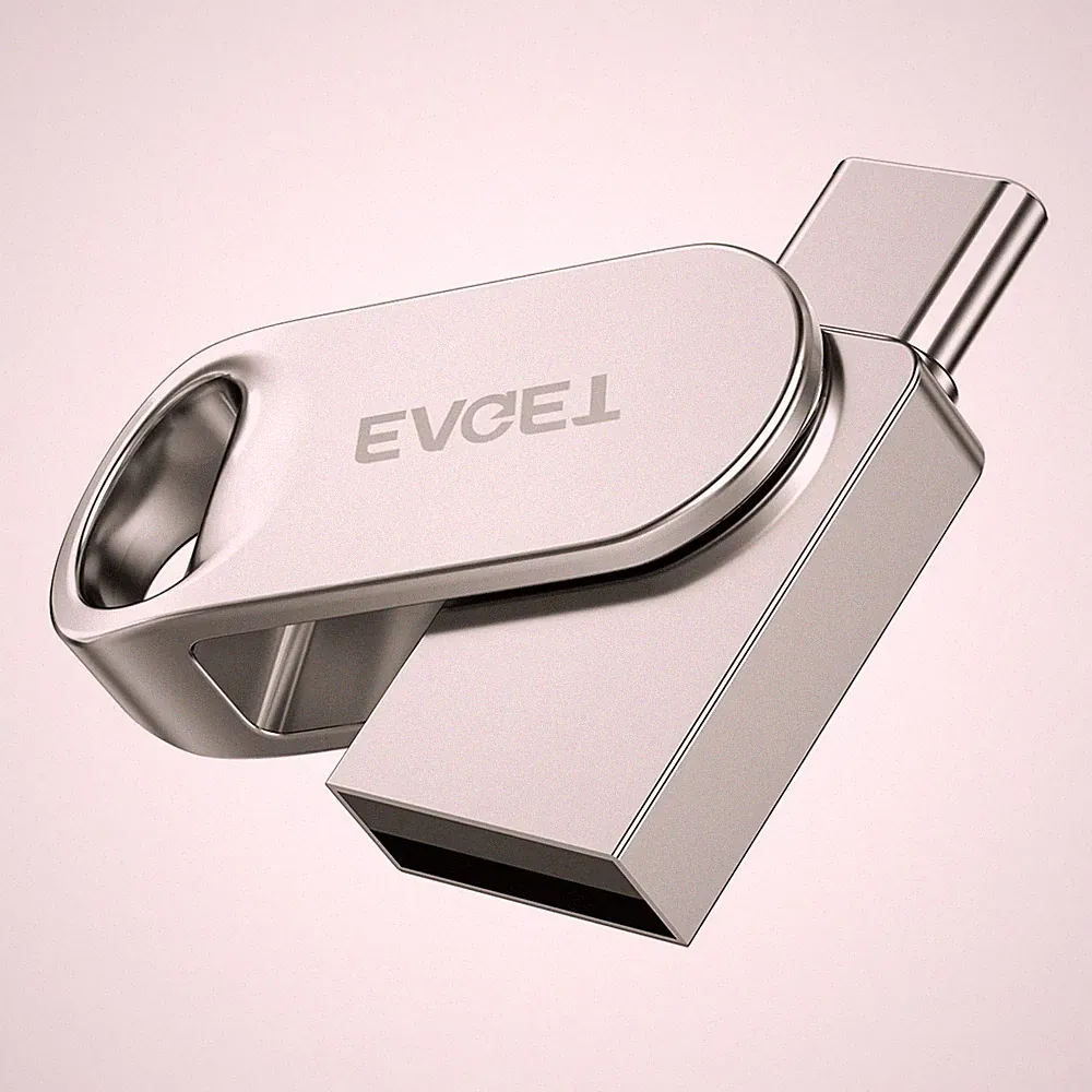16G 32G 64G 2 in 1 USB C Flash Drive USB C and USB A Dual Drive OTG Memory Stick