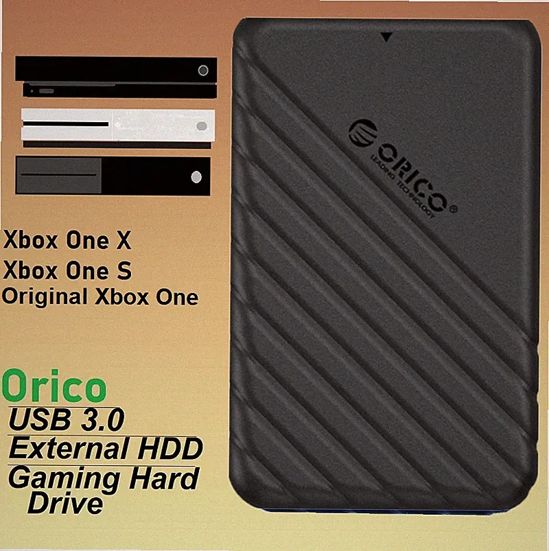 1TB Portable External USB 3.0 Hard Drive Storage HDD Xbox One X, S & Original