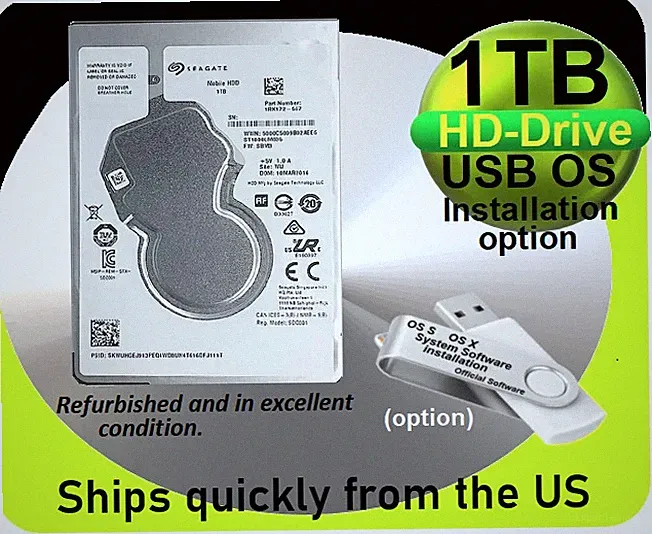 1TB Xbox One X, S and Original Xbox One 1540 Internal Hard Drive OS option