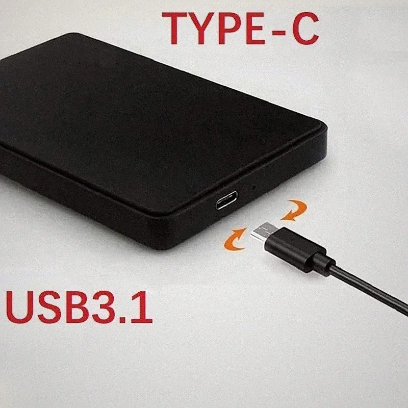 2.5" SATA HDD SSD Enclosure USB 3.1 External Hard Drive Case Adapter