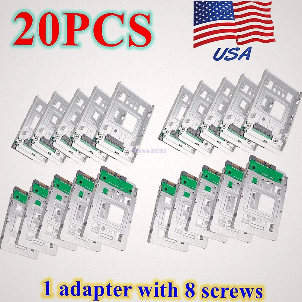 2.5" to 3.5" Adapter SAS SATA SSD HDD 654540-001 Tray Caddy N54L N40L N36 For HP