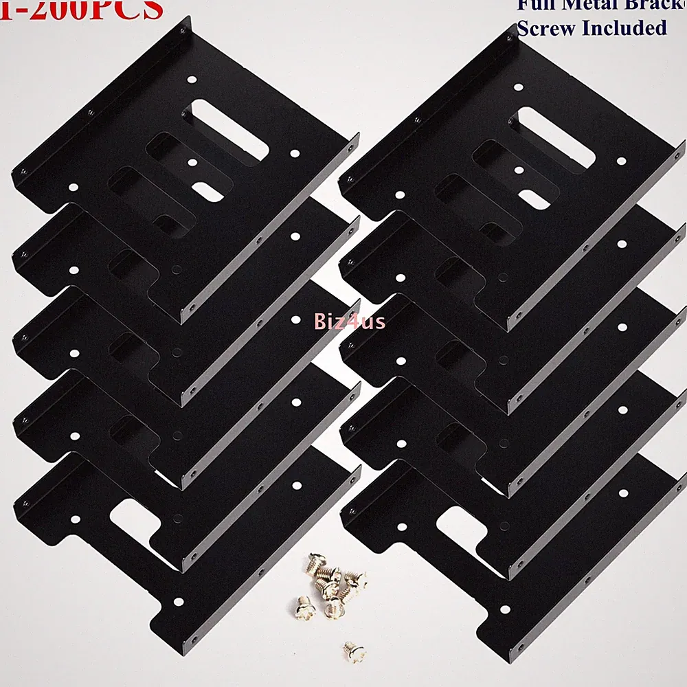 2.5" to 3.5" Bay SSD Metal Hard Drive HDD Mounting Bracket Adapter Dock Tray Lot