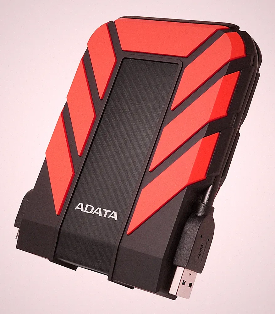 2TB AData HD710 Pro USB3.1 2.5-inch Portable Hard Drive (Red)