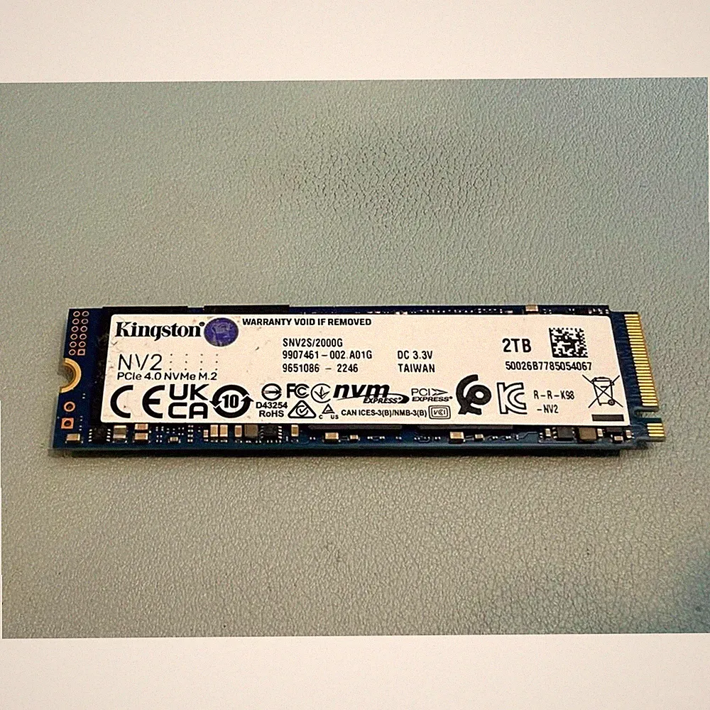 2TB Kingston NV2 SSD