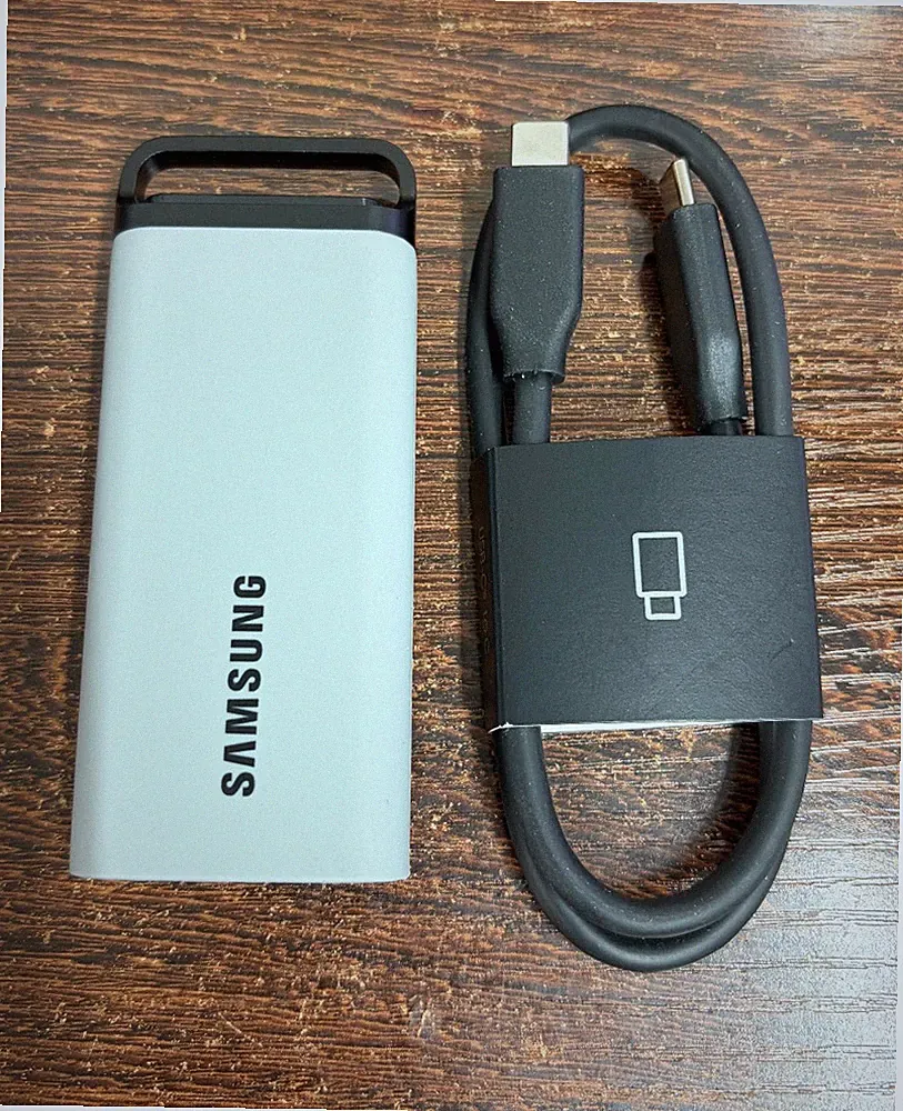 2TB Samsung T5 EVO 2TB USB-C Portable External SSD Drive - Black - New