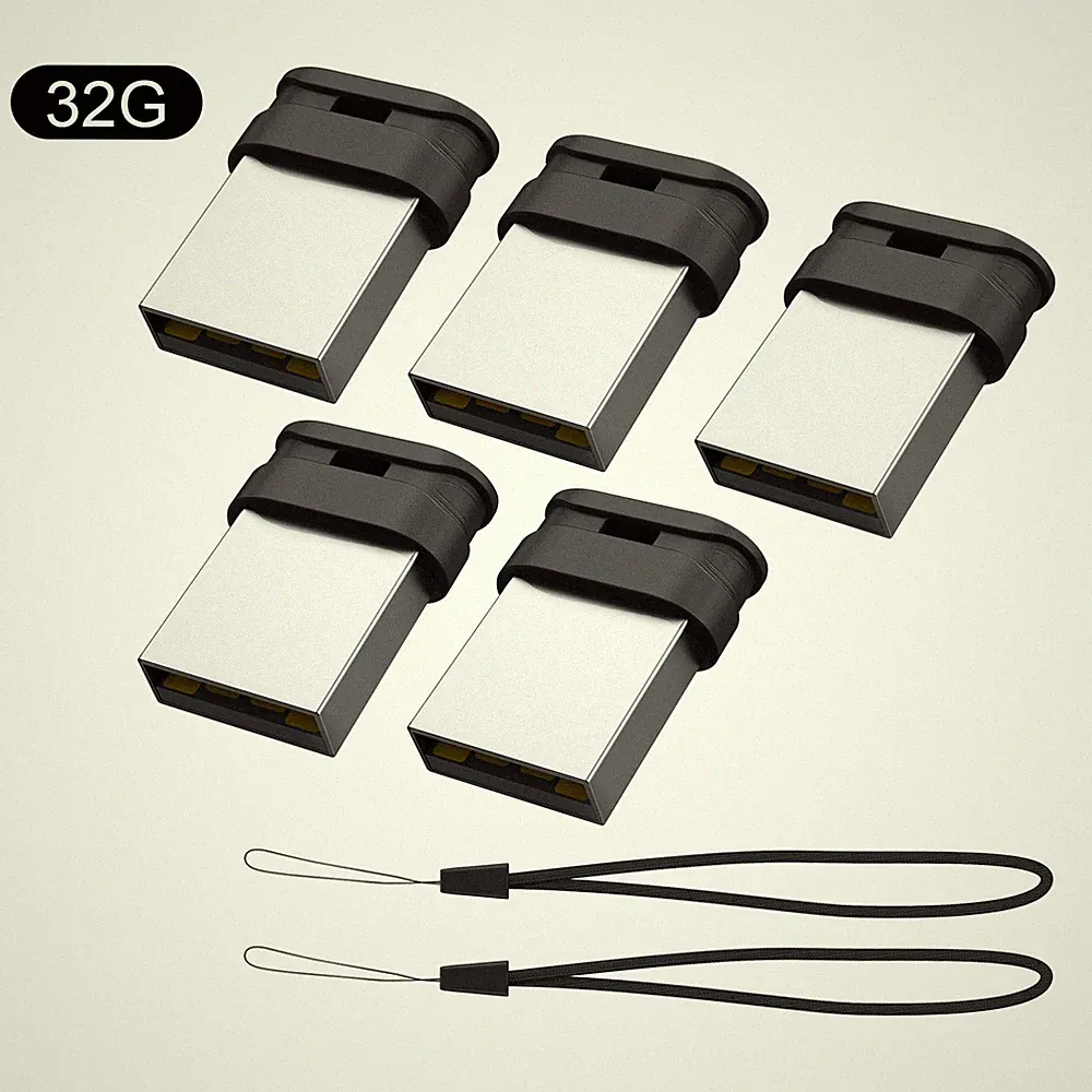 32GB USB 2.0 Flash Drive Mini Memory Stick Ultra Slim USB 2.0 Thumb Drive LOT