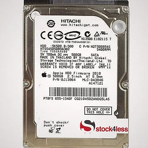 250GB 2.5" SATA Hard Drive for MacBook Pro – Tested HDD – Very Good