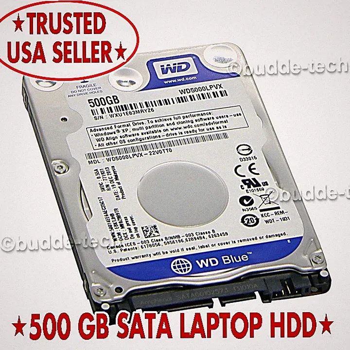 500GB SSHD 2.5” for Macbook Pro 2010 2011 2012 High Sierra 10.13 (hybrid drive)