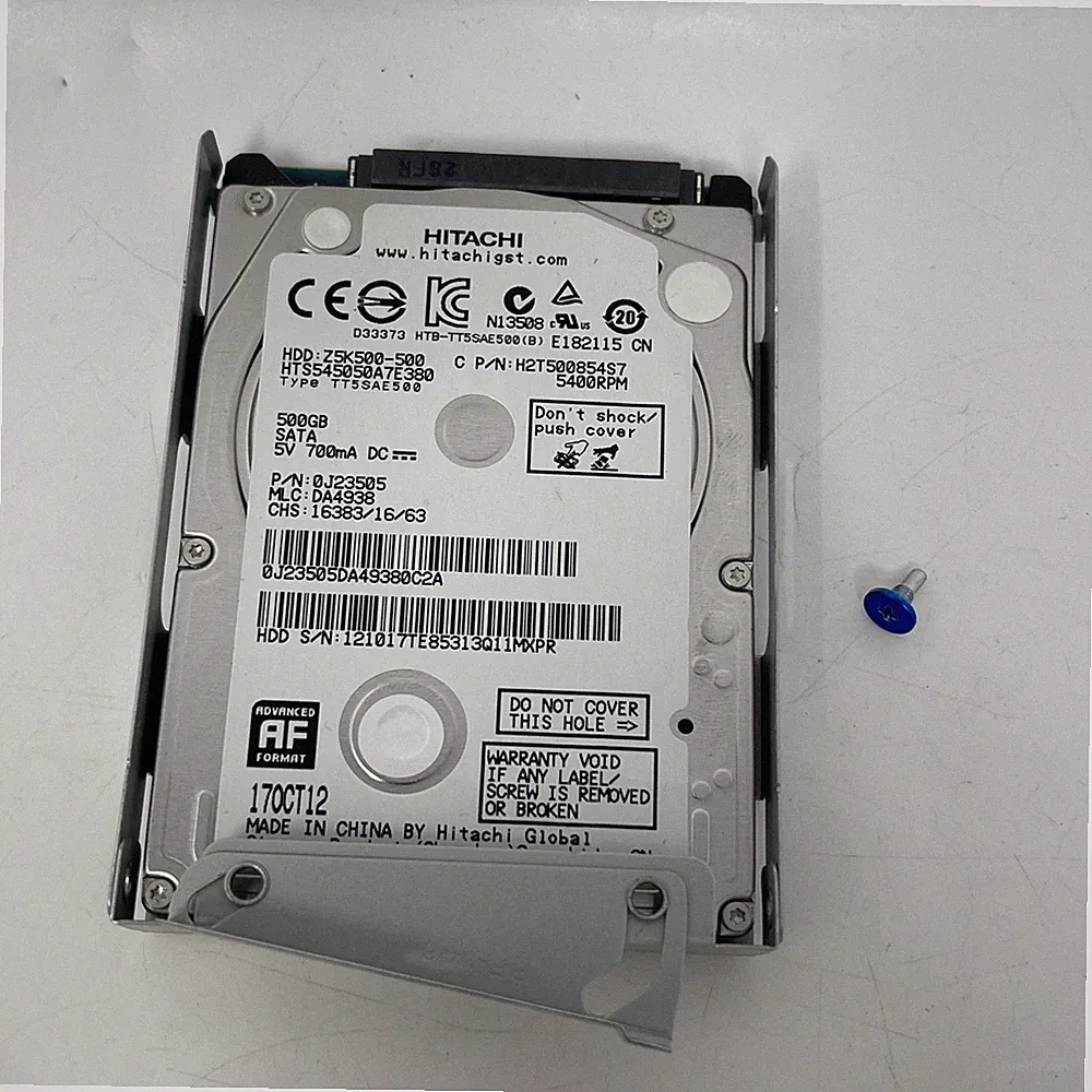 500GB Super Slim PS3 Hard Drive Kit - HDD, Mounting Bracket Caddy Cradle, Screws
