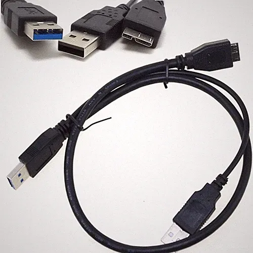 50cm USB 3.0 Y Power Data Cable Cord Lead for LaCie External Hard Drive Disk