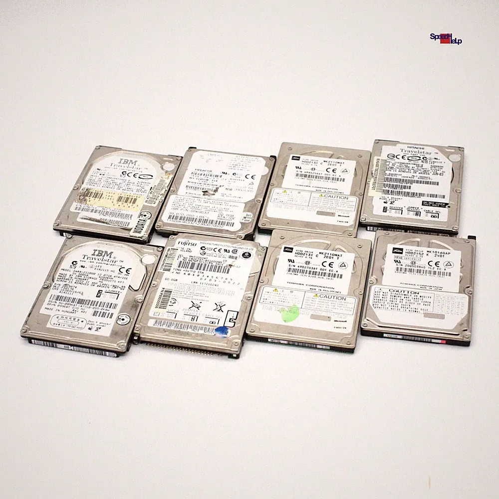 8x Pack ATA 44-Pin Notebook HDD 2.5" Drive Laptop Hard Disk IDE