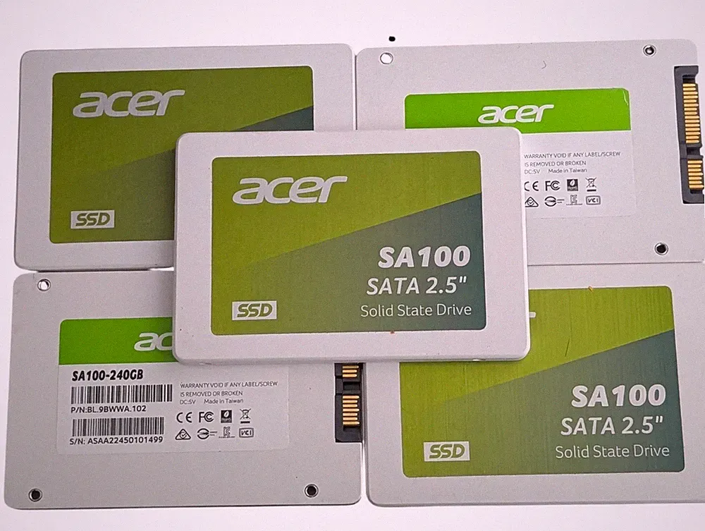 Acer SA100 240GB 2.5" SATA III Internal SSD Solid State Drive Laptop Mac Green