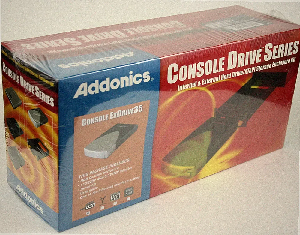 Addonics ATAPI Internal External Hard Drive Enclosure Console Drive Series - New