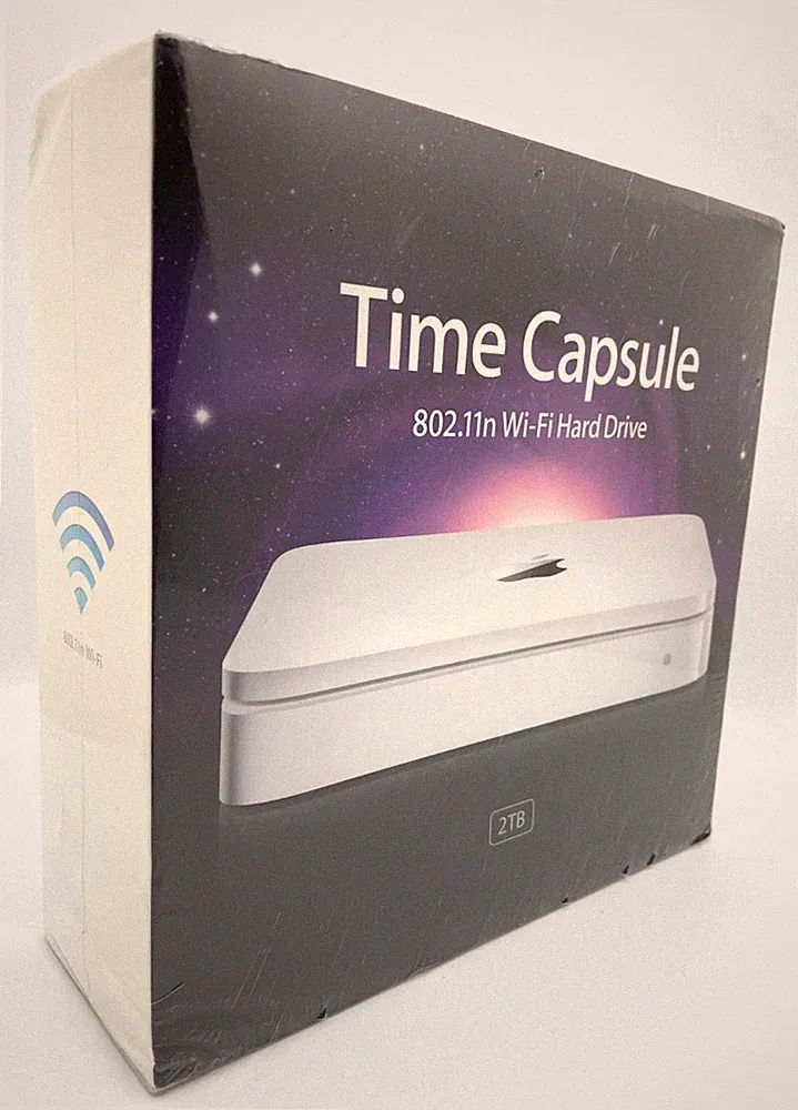 Apple Time Capsule 802.11n Wi-Fi Hard Drive 2TB Time Machine Wireless Backup