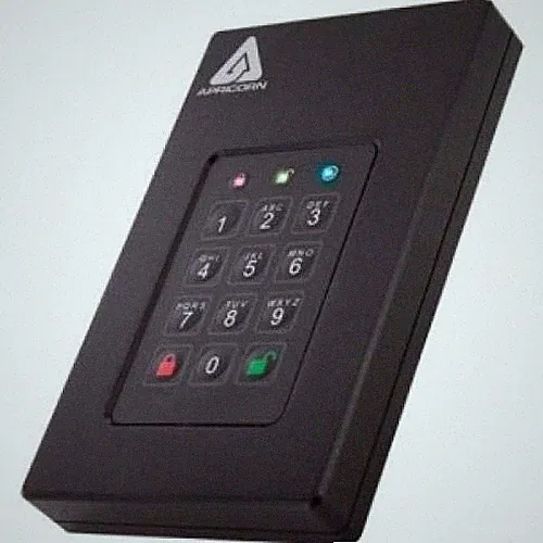 Apricorn Aegis Fortress 5 TB Hard Drive - External (afl35tb)