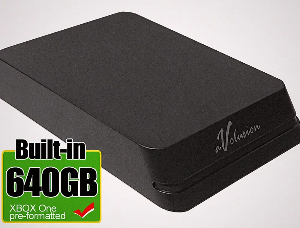 Avolusion Mini HDDGear Pro 640GB USB 3.0 External Hard Drive (For Xbox One X, S)