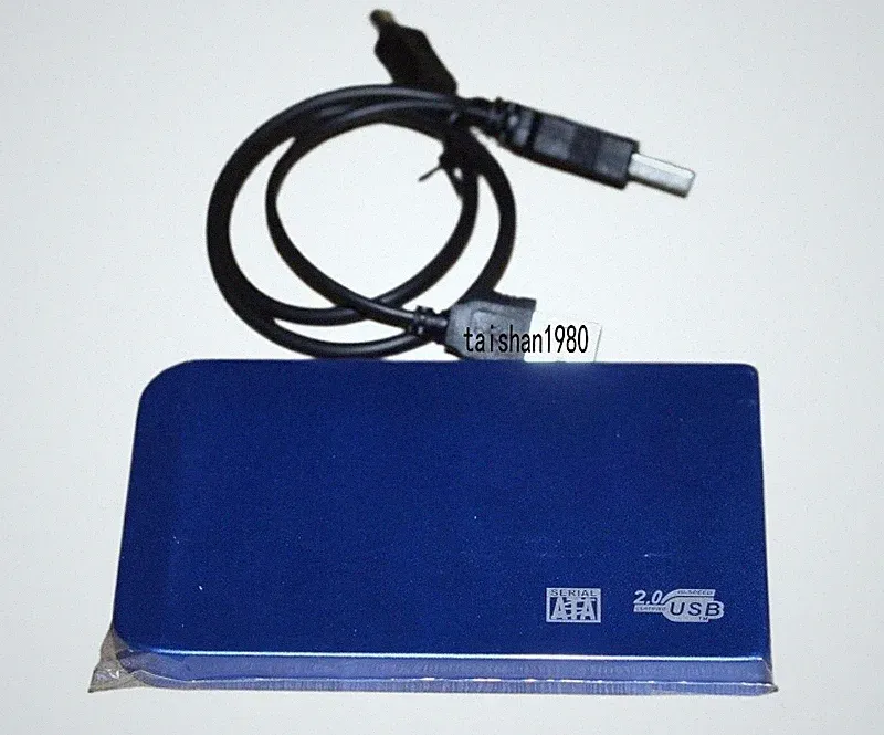 blue USB2.0 60GB External Hard Drive HDD Portable Laptop Mobile Hard Disk