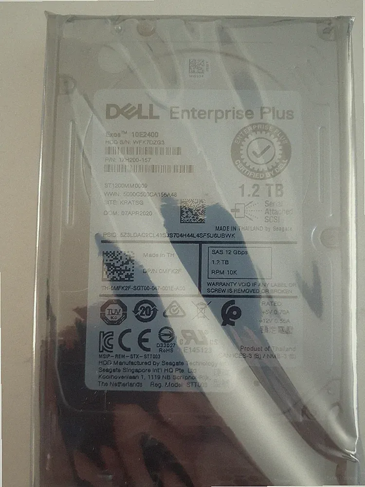 Brand New ST1200MM0009 - Seagate Exos 1.2TB 10K 2.5" 12Gbps SAS Hard Drive