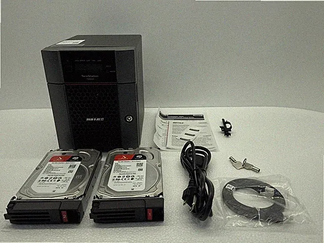 BUFFALO 5420DN SAN NAS 16TB 2x8TB RAID iSCSI TS5420DN1602 Network USB Hard Drive