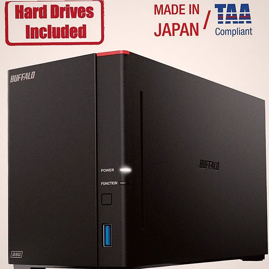 Buffalo LinkStation SoHo 720DB 16TB 2 Bay NAS LS720D1602B