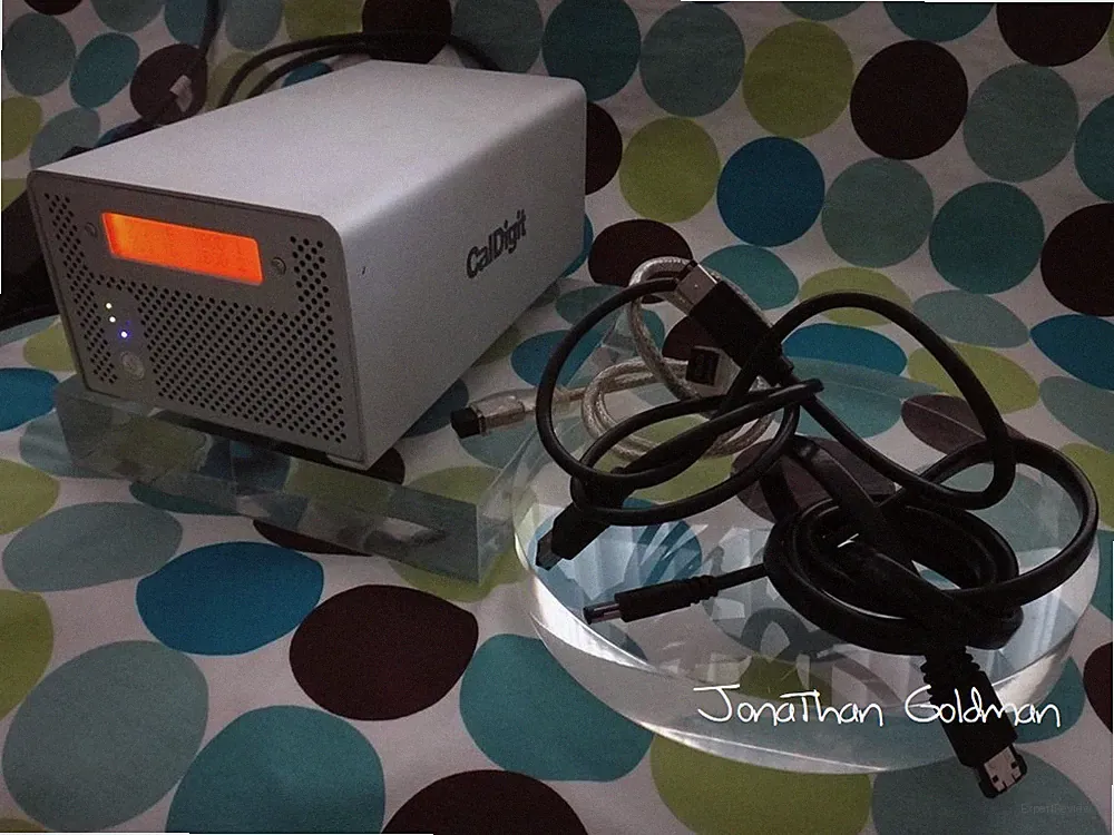 CalDigit VR 28TB 28-Terabyte Dual-Bay RAID Drive Mac PC FW800 USB 2.0 eSATA RARE