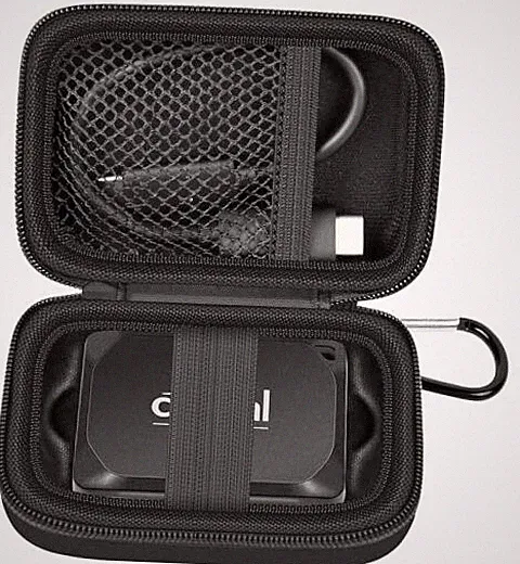 Carrying Case for Crucial X10/ X9 Pro 8TB/ 6TB/ 4TB Portable SSD, 2TB/ Black