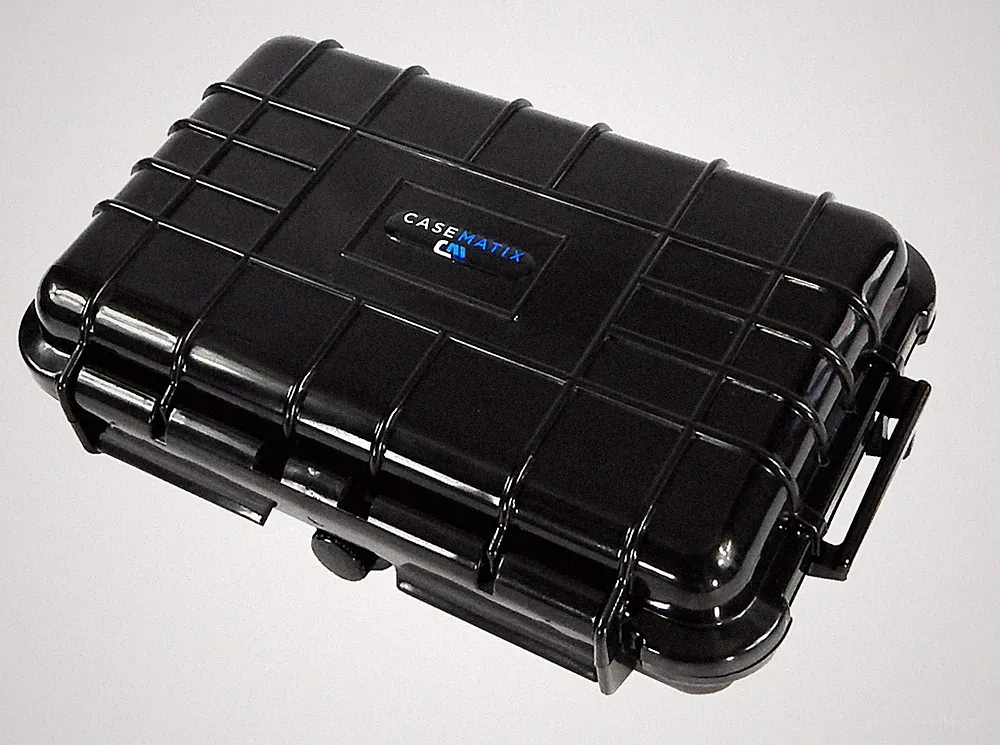 CASEMATIX Waterproof Hard Drive Case for G-Technology G-Drive Mobile SSD