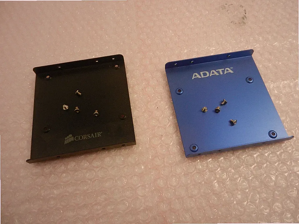 CORSAIR + ADATA Adapter 2.5 to 3.5 SATA SSD Hard Drive Caddy Tray Bracket SCREWS
