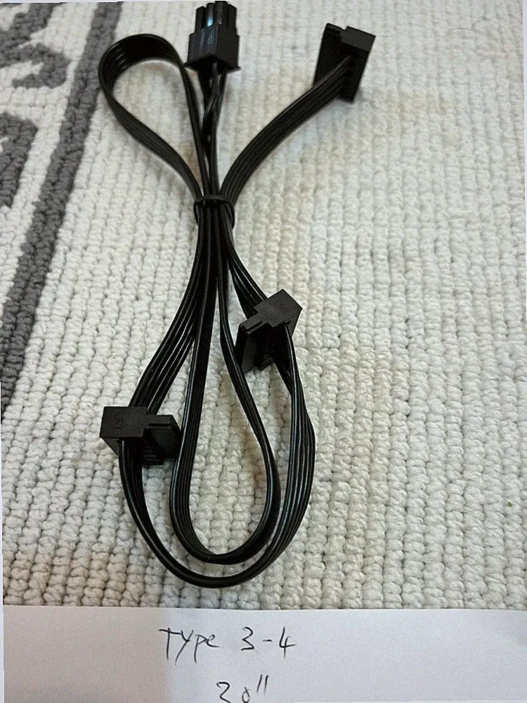 Corsair TYPE 4 3x SATA DRIVE POWER CABLE FOR CORSAIR CX450M CX850M,ORIGINA