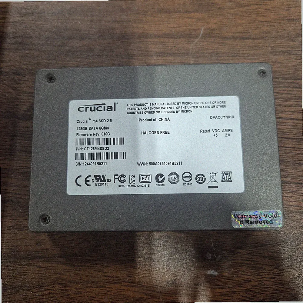Crucial M4 CT128M4SSD2 128 GB 2.5 in SATA III Solid State Drive