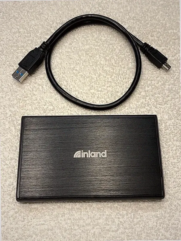 Crucial MX500 1TB SSD 2.5 SATA 6Gb/s Internal Solid State Drive Inland Enclosure
