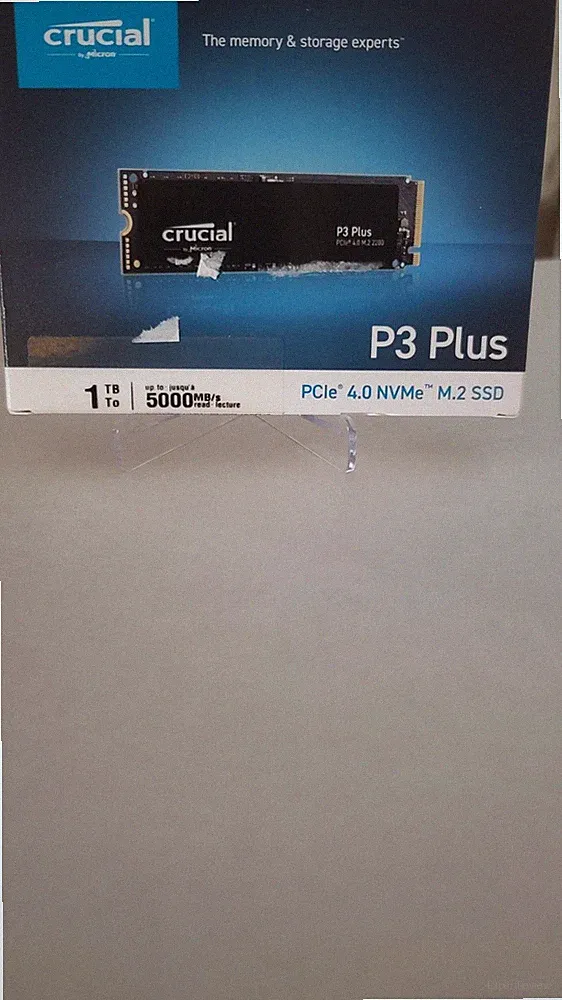 Crucial P3 Plus 1TB PCIe 4.0 NVMe M.2 2280 SSD 5000MB/s Read Speed