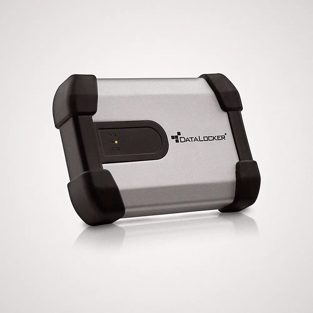 Data Locker H350 1TB External Hard Drive with Encrypted Password Protection,...