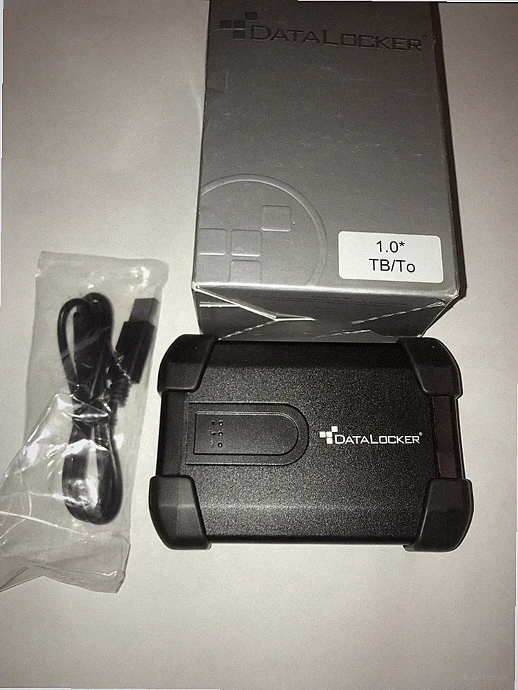DataLocker H300 1TB Encrypted 2.5” External Hard Drive