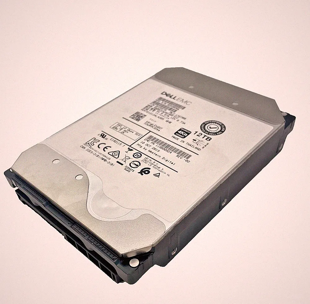 Dell EMC WD-HITACHI H5H72121 EMC12T0 12TB 7.2K SAS 12Gb/s SED 3.5in A POH 0-40k