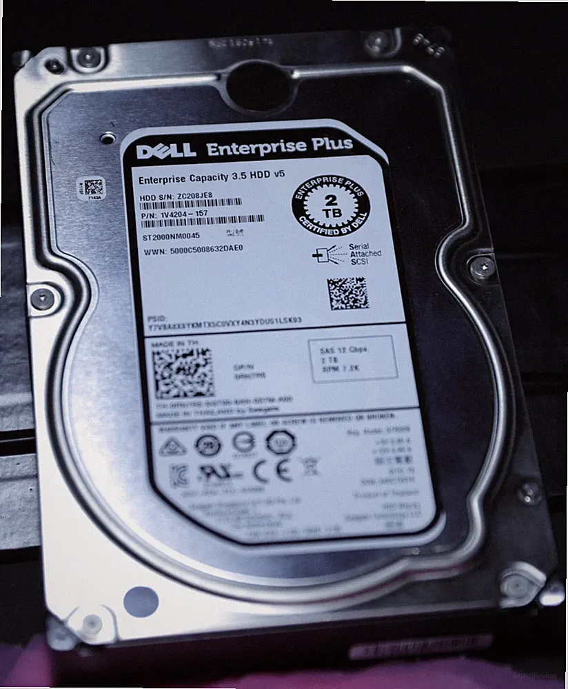 Dell Enterprise RN7R5 2TB 3.5" SAS 12Gbps 7.2K Hard Drive ST2000NM0045 Seagate